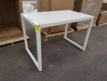merchandising table, white, new