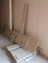 Lozier storage shelf uprights & shelves