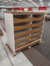 10) drawer pantry bar, new