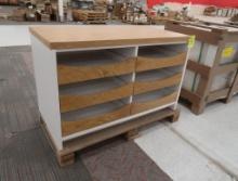6) drawer pantry bar, new