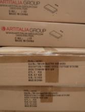 pallet of misc- steel frames & brackets, new