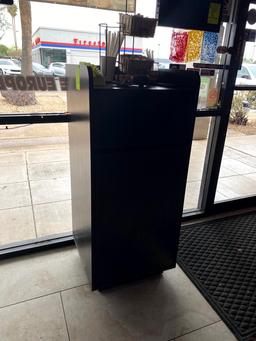 WOOD WASTE RECEPTACLE BIN