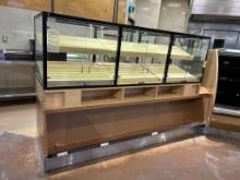 6 DOOR BAKERY SELF SERVE STATION W/ MILLWORK BASE