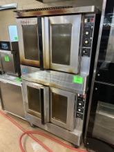 BLODGETT ZEPHAIRE NATURAL GAS DOUBLE STACK CONVECTION OVEN