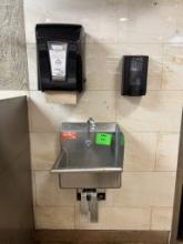AMERICAN DELPHI STAINLESS STEEL KNEE-OPERATED HAND SINK