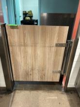 31IN X 36IN SWINGING EMPLOYEE DOOR W/ MOUNT