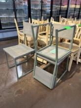 METAL FRAMED CHAIRS