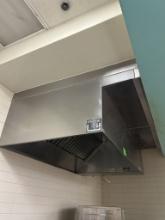 CAPTIVEAIRE 84IN X 48IN KITCHEN EXHAUST HOOD