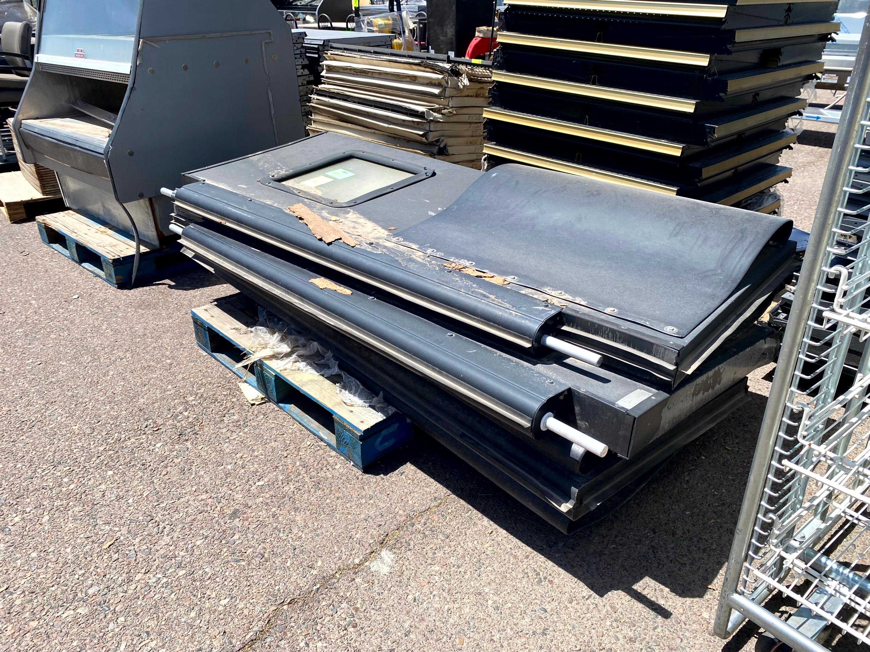 PALLET OF IMPACT DOORS