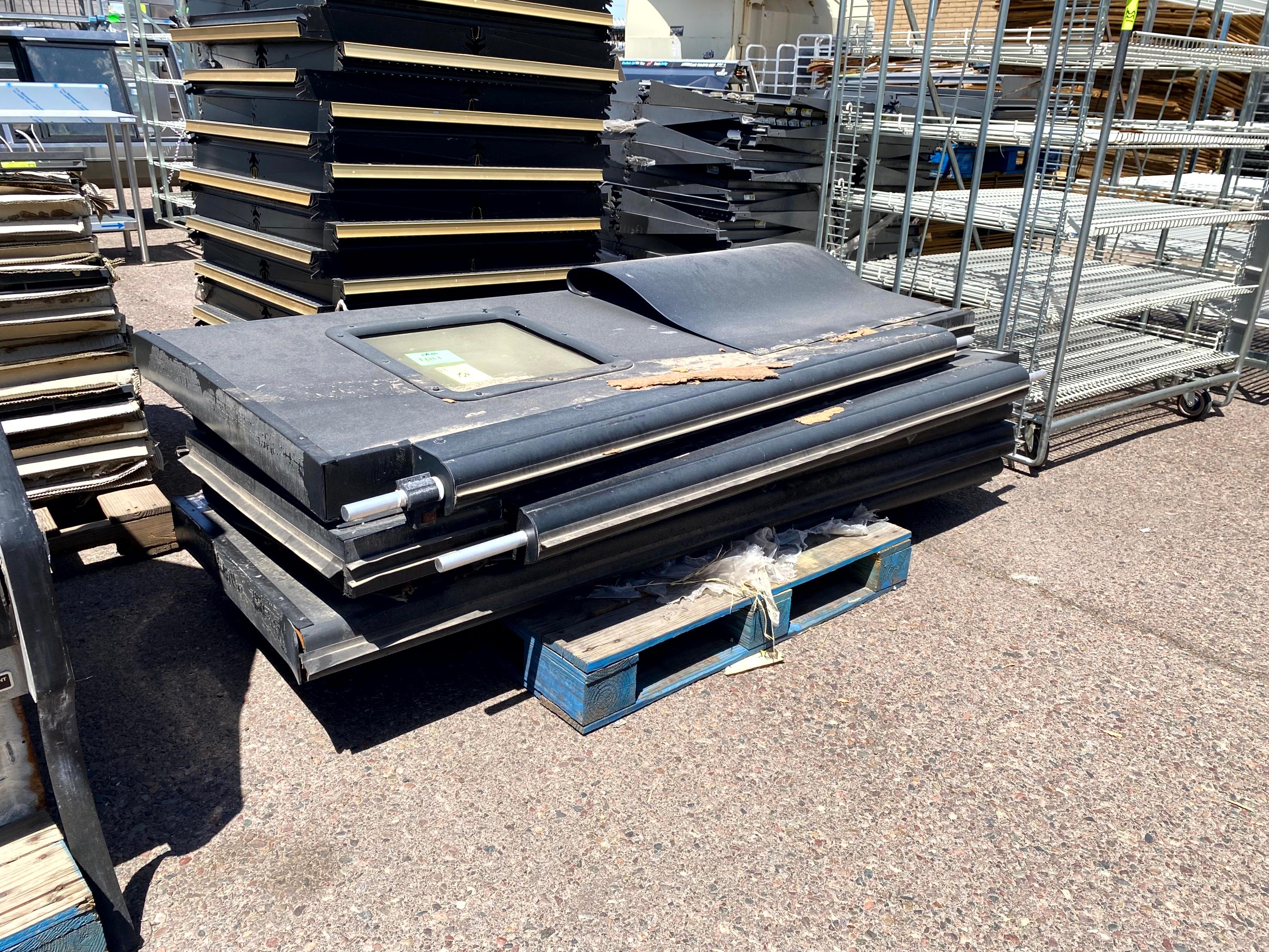 PALLET OF IMPACT DOORS