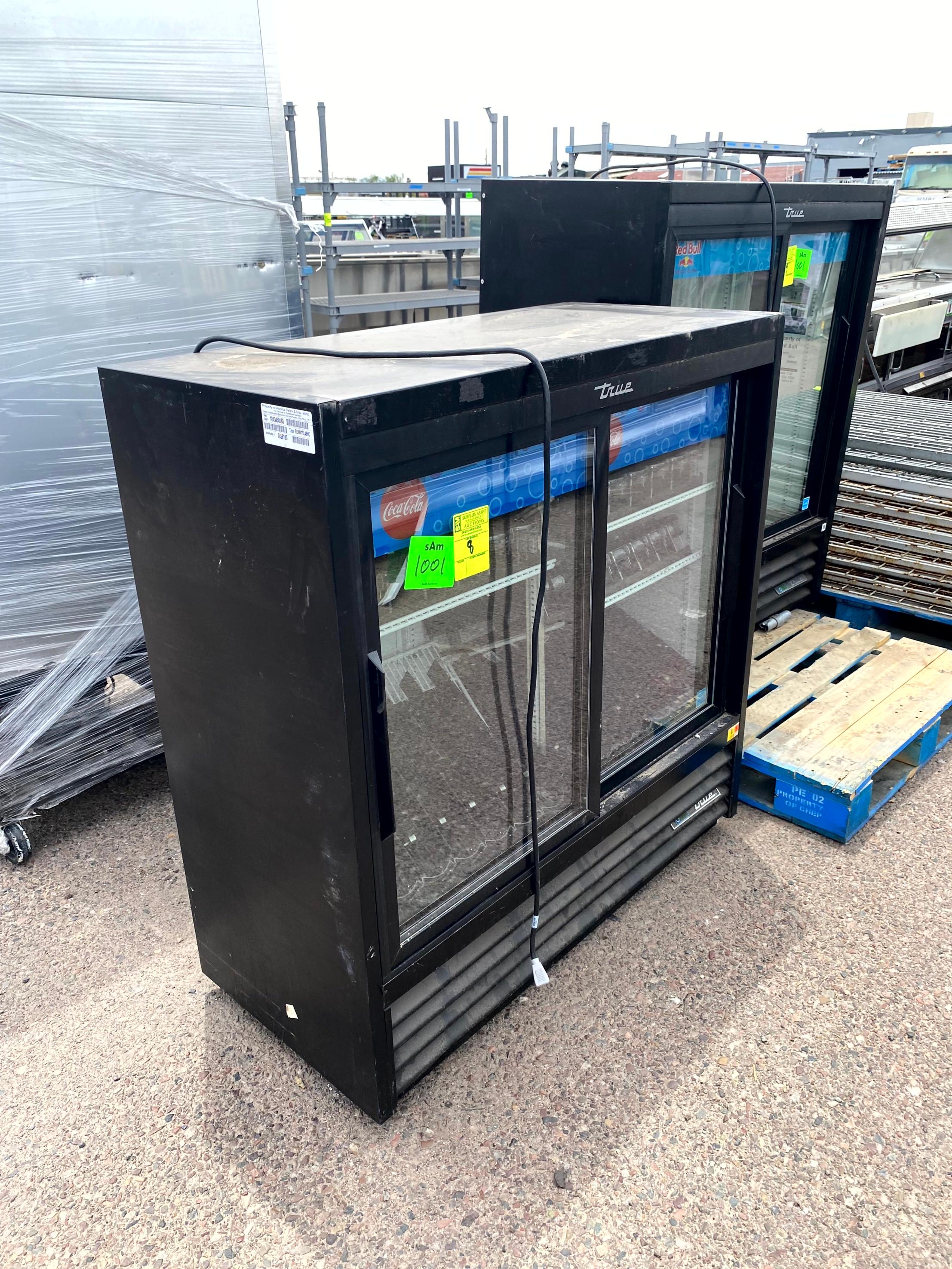 TRUE SLIDING DOOR COOLER