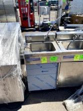 PORTABLE STAINLESS SINK STATION