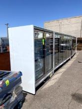 12 DOOR RUN OF SELF CONTAINED ZERO ZONE