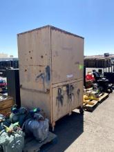 LARGE METAL CONTAINER