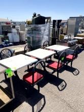 TWO SEAT CAFÉ TABLES