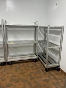 ASSORTED ALUMINUM COOLING RACKS