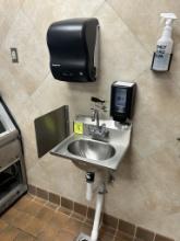 EAGLE HAND SINK W/ SOAP AND PAPER TOWEL DISPENSER