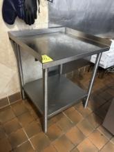 28IN X 26IN X 34IN STAINLESS EQUIPMENT STAND
