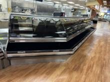 24FT ANGLED RUN OF 2011 BARKER DELI SERVICE/SELF SERVE CASES