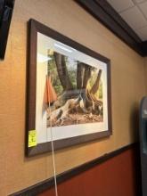 ASSORTED 44IN X 36IN FRAMED PRINTS