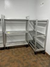 ASSORTED ALUMINUM COOLING RACKS