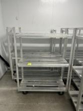 ASSORTED ALUMINUM COOLING RACKS
