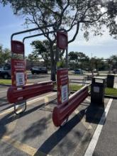 DOUBLE-WIDE CART CORRALS