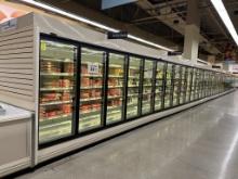 ISLAND 70 DOOR RUN OF 2011 KYSOR WARREN LOW TEMP REACH-IN CASES