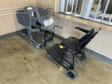 AMIGO SMART CHAIR AND CAROLINE'S CART