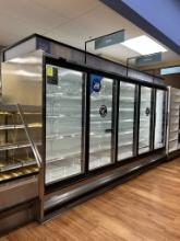 2011 KYSOR WARREN 5 DOOR LOW TEMP REACH-IN CASE