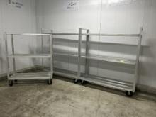ASSORTED ALUMINUM COOLING RACKS
