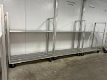ASSORTED ALUMINUM COOLING RACKS