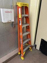 WERNER 6FT FIBERGLASS A-FRAME LADDER