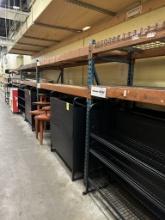 7 SECTIONS OF TEAR DROP PALLET RACKING