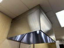 CAPTIVEAIRE 48IN X 48IN KITCHEN STEAM EXHAUST HOOD