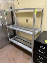 48IN X 24IN X 65IN ALUMINUM COOLER RACK