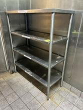 48IN X 18IN X 60IN STAINLESS STEEL RACK