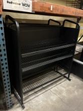 42IN X 13IN X 47IN WIRE MERCHANDISERS