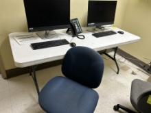 LIFETIME 6FT FOLDING TABLE