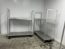 ASSORTED ALUMINUM COOLING RACKS