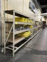 5 SECTIONS OF WIDE SPAN RACKING
