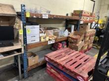 2 SECTIONS OF TEAR DROP PALLET RACKING
