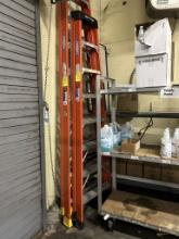 WERNER 8FT FIBERGLASS A-FRAME LADDER