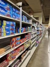 105FT OF MADIX WALL SHELVING