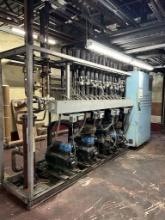 KYSOR WARREN 4 PUMP LOW TEMP COMPRESSOR RACK