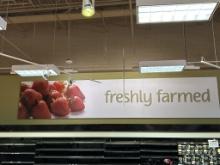 FRESHLY FARMED SIGN