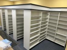 ALL PHARMACY SHELVING IN PHARMACY