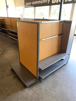 34FT RUN OF SHELVING