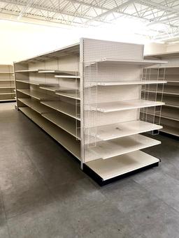 20FT RUN OF MADIX SHELVING