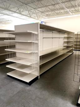 20FT RUN OF MADIX SHELVING